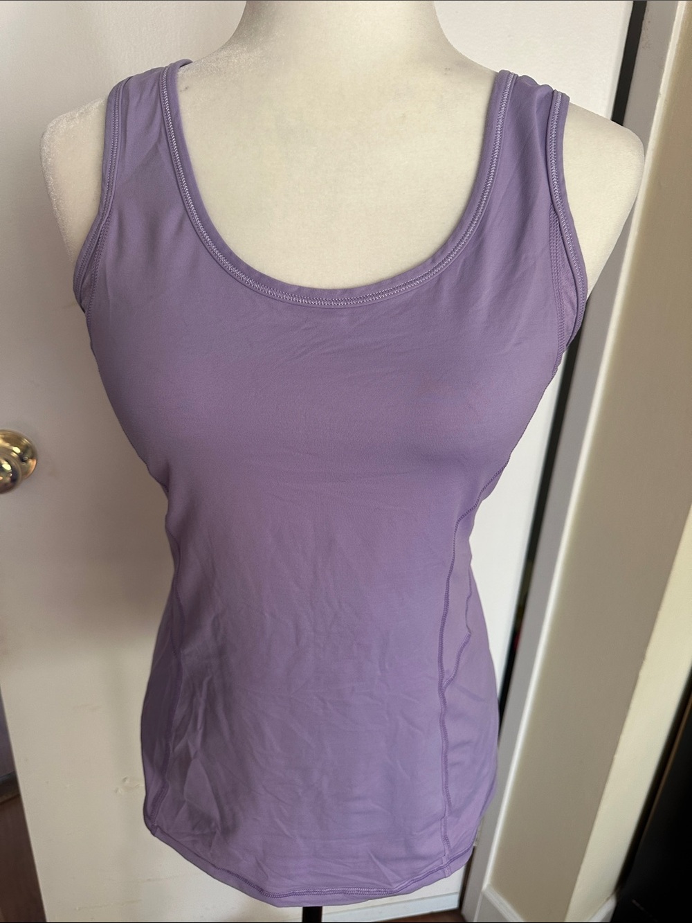 lululemon athletica Lavender Scoop Tank